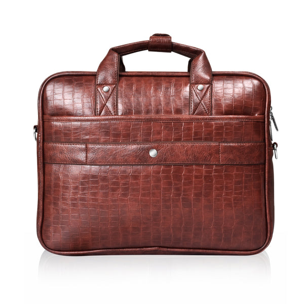 Executive Leather Laptop Bag – Carry More, Look Better