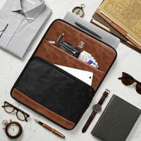 Slim Leather Backpack – Office & Travel Ready